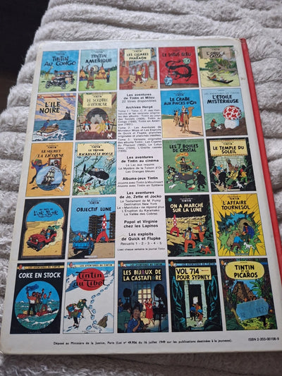 Album ancien de Le Crabe aux pinces d’or – Édition 1947