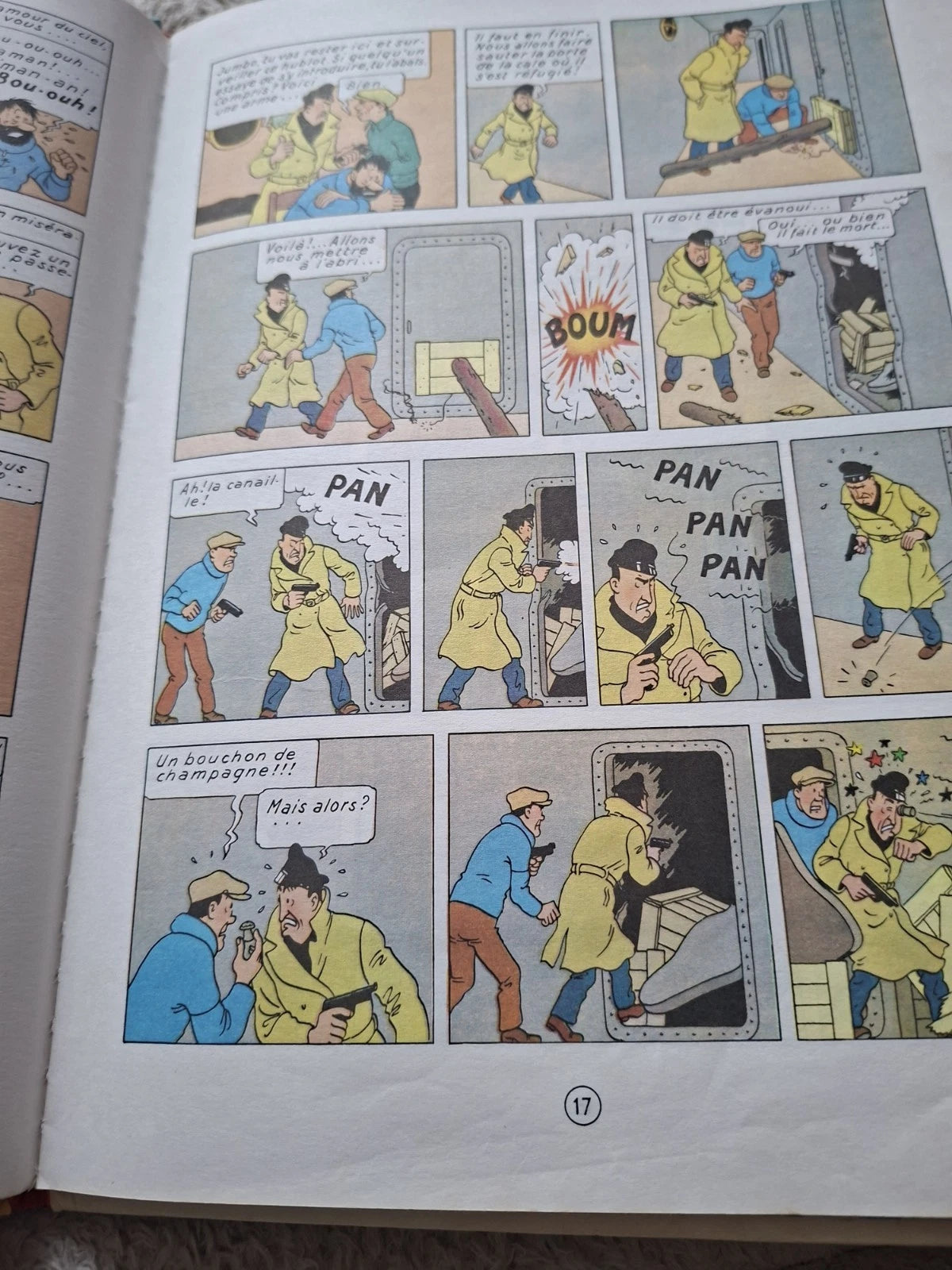 Album ancien de Le Crabe aux pinces d’or – Édition 1947