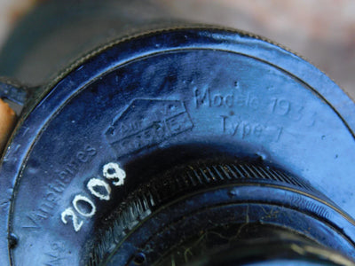 Rare paire de jumelles HUET Paris n°2009, modèle 1933 Type 1 (10×50)