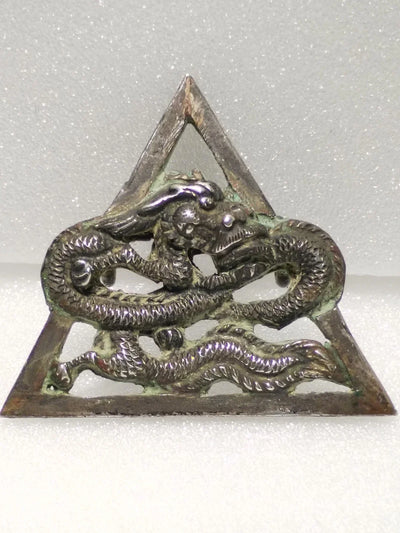 RARE Insigne militaire ancien en ARGENT MASSIF
