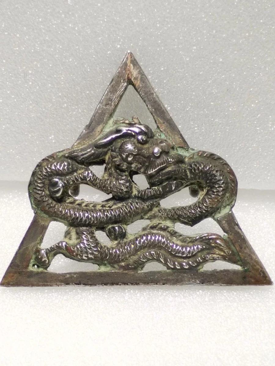 RARE Insigne militaire ancien en ARGENT MASSIF