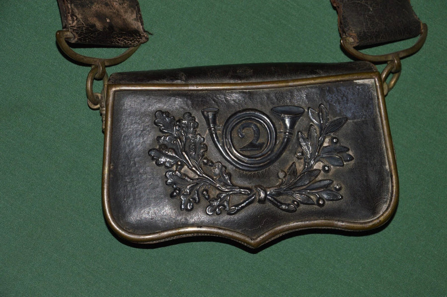 GIBERNE OFFICIER 2° REGIMENT DE CHASSEUR A CHEVAL- CAVALERIE 1° EMPIRE-NAPOLEON
