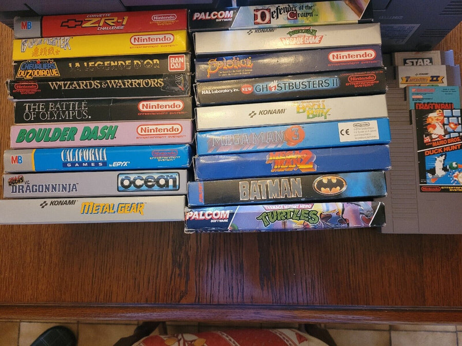 Consoles Nintendo nes + 22 jeux
