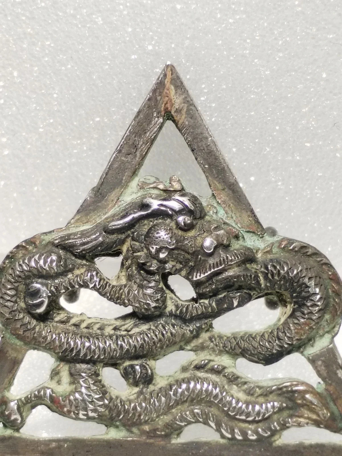 RARE Insigne militaire ancien en ARGENT MASSIF