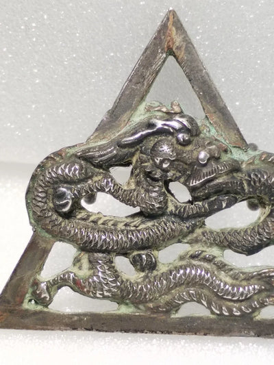RARE Insigne militaire ancien en ARGENT MASSIF