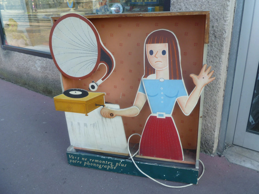 Automate Publicitaire pour Phonographe – Pièce d'Exception