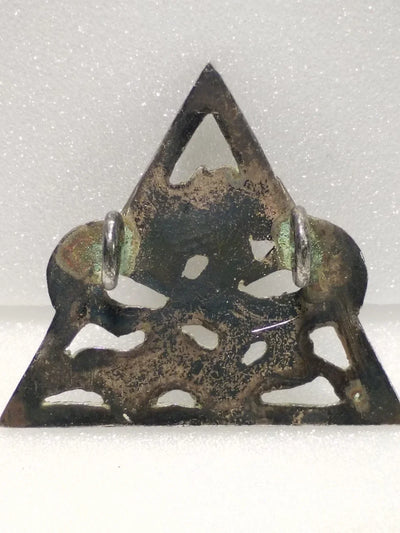 RARE Insigne militaire ancien en ARGENT MASSIF