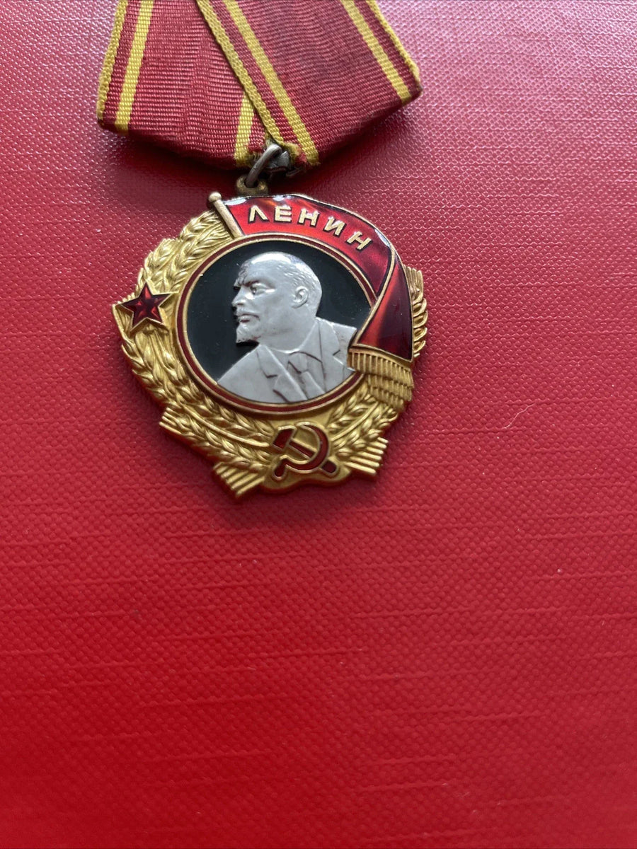 Médaille / Ordre de Lénine URSS /USSR Lenine order Or 23K et Platine /Gold 23 k