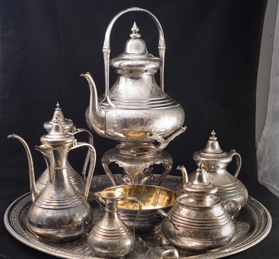 Service en Argent Massif DUPONTCHEL – Style Ottoman
