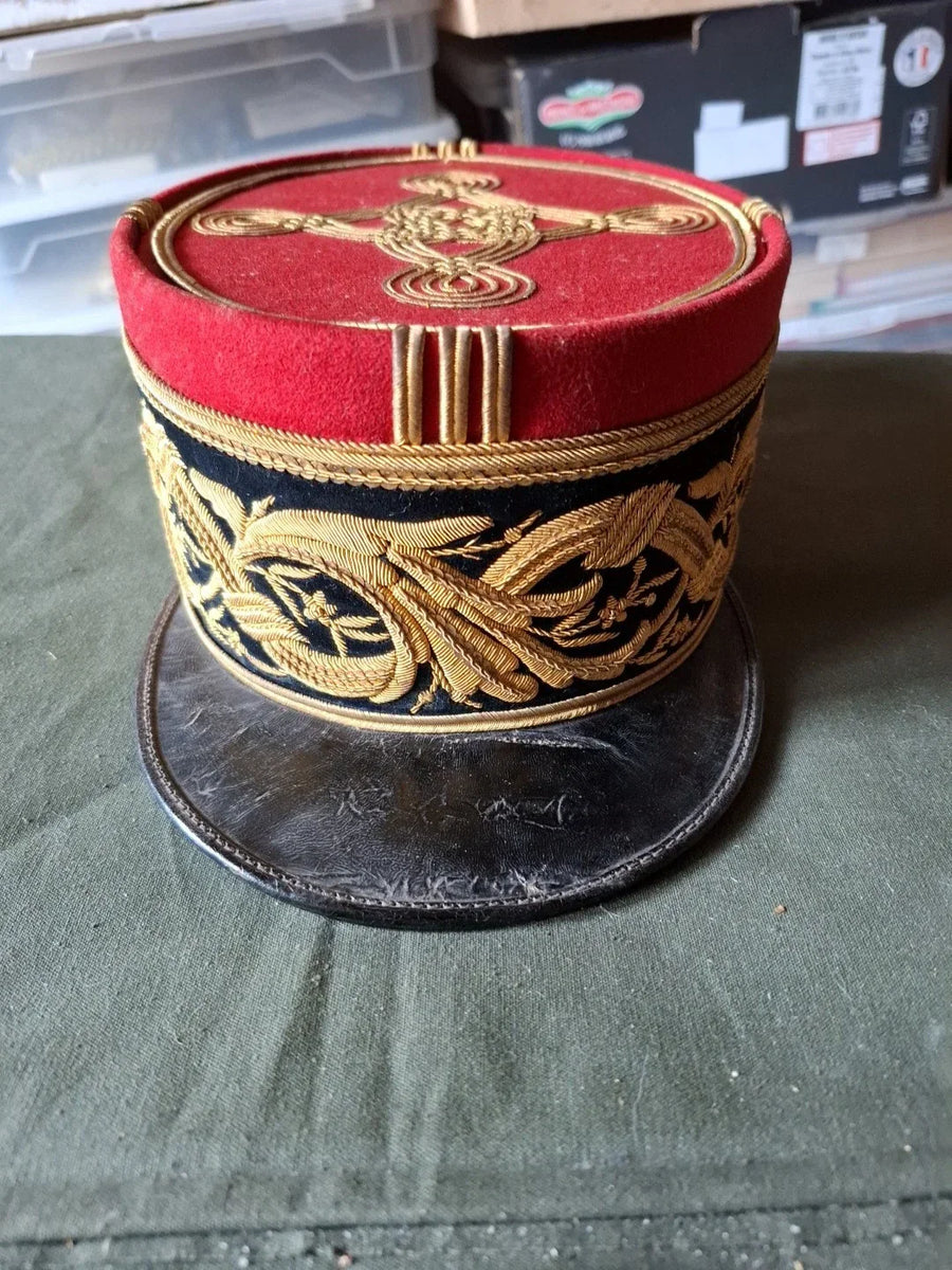 Guerre 1939–1945 – Képi d’Intendant Général Modèle 31 – Militaria Français