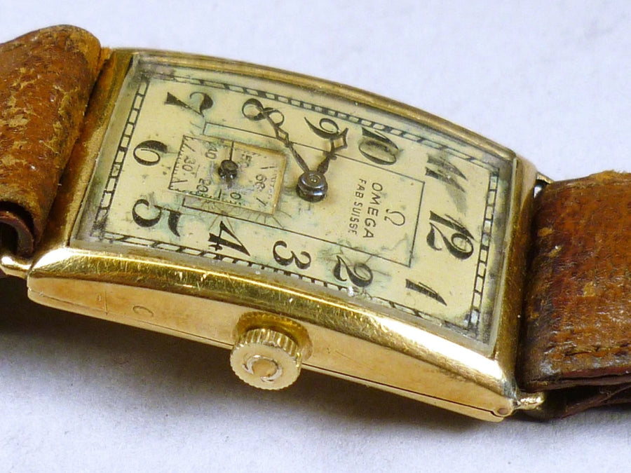 montre suisse ancienne Omega, datant du début du XXe siècle