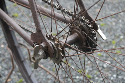 Vélo de course ancien AUTOMOTO – 1922-1923 – Old Bike / Bici d’époque