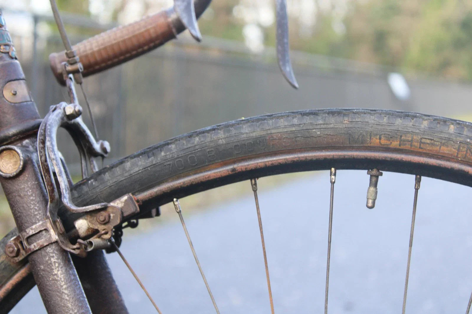 Vélo de course ancien AUTOMOTO – 1922-1923 – Old Bike / Bici d’époque