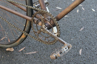 Vélo de course ancien AUTOMOTO – 1922-1923 – Old Bike / Bici d’époque