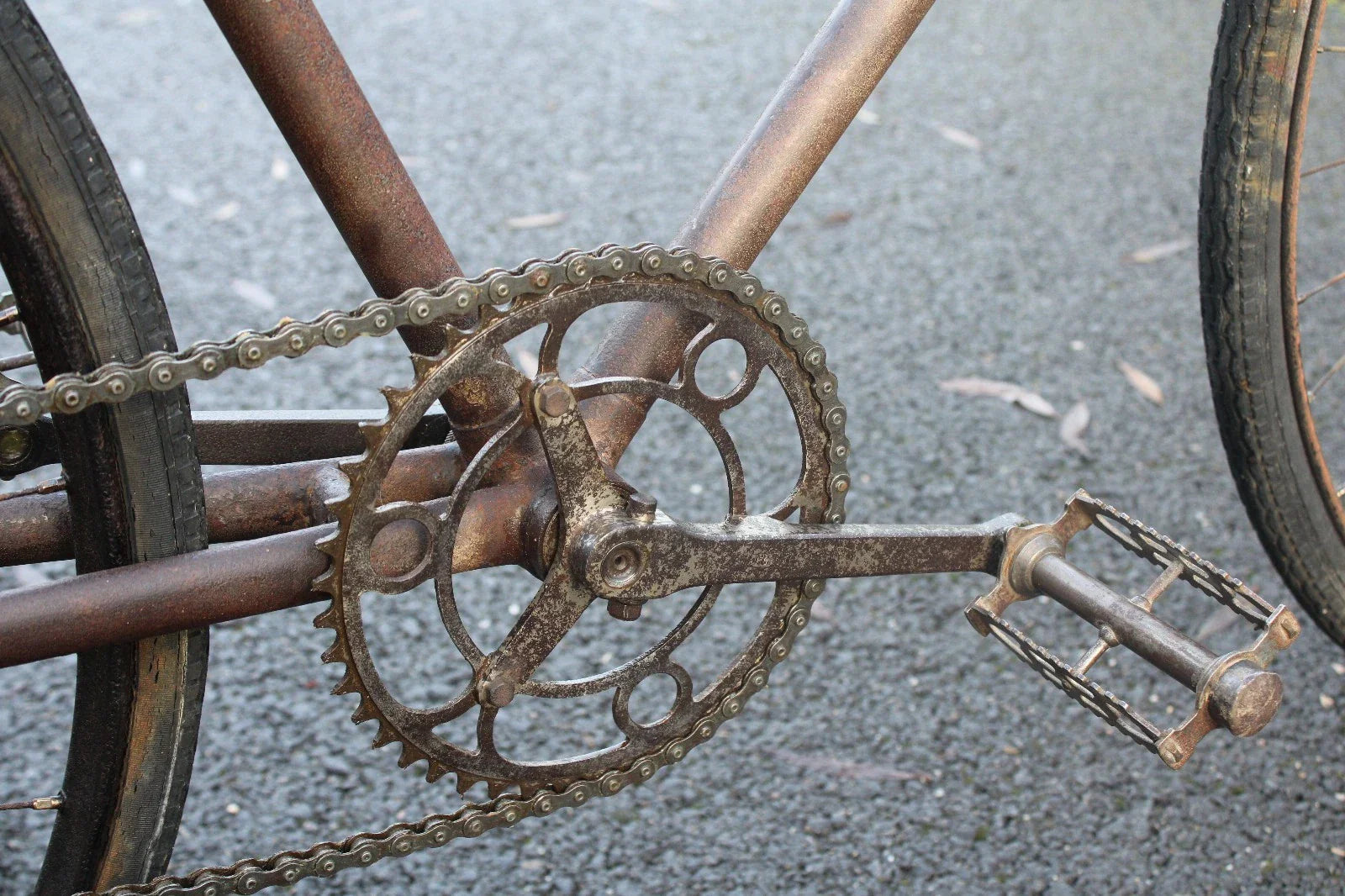 Vélo de course ancien AUTOMOTO – 1922-1923 – Old Bike / Bici d’époque