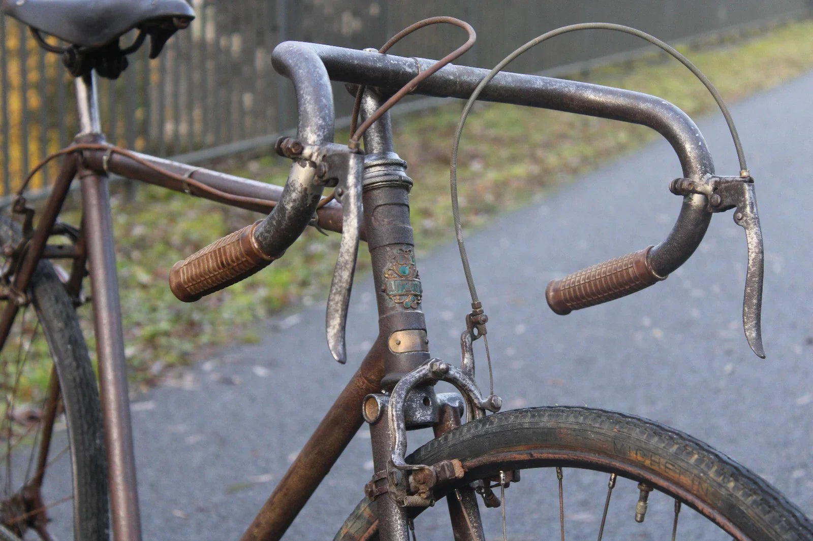 Vélo de course ancien AUTOMOTO – 1922-1923 – Old Bike / Bici d’époque