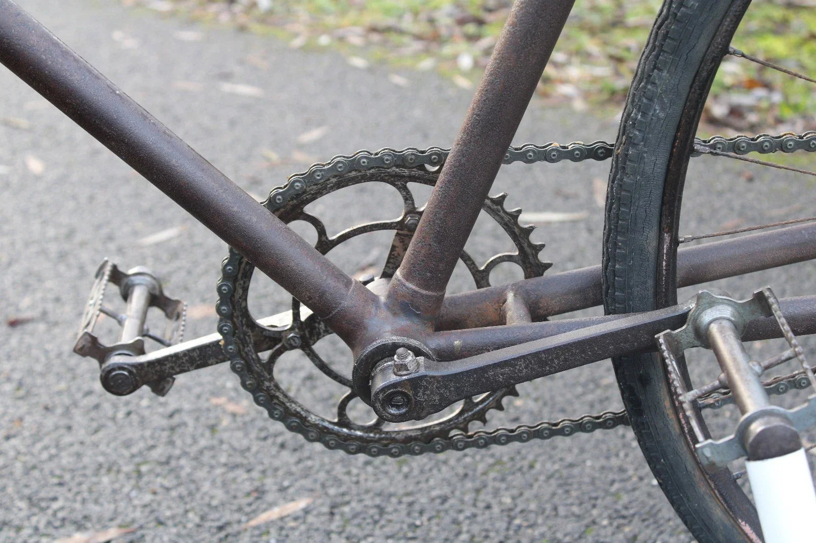 Vélo de course ancien AUTOMOTO – 1922-1923 – Old Bike / Bici d’époque
