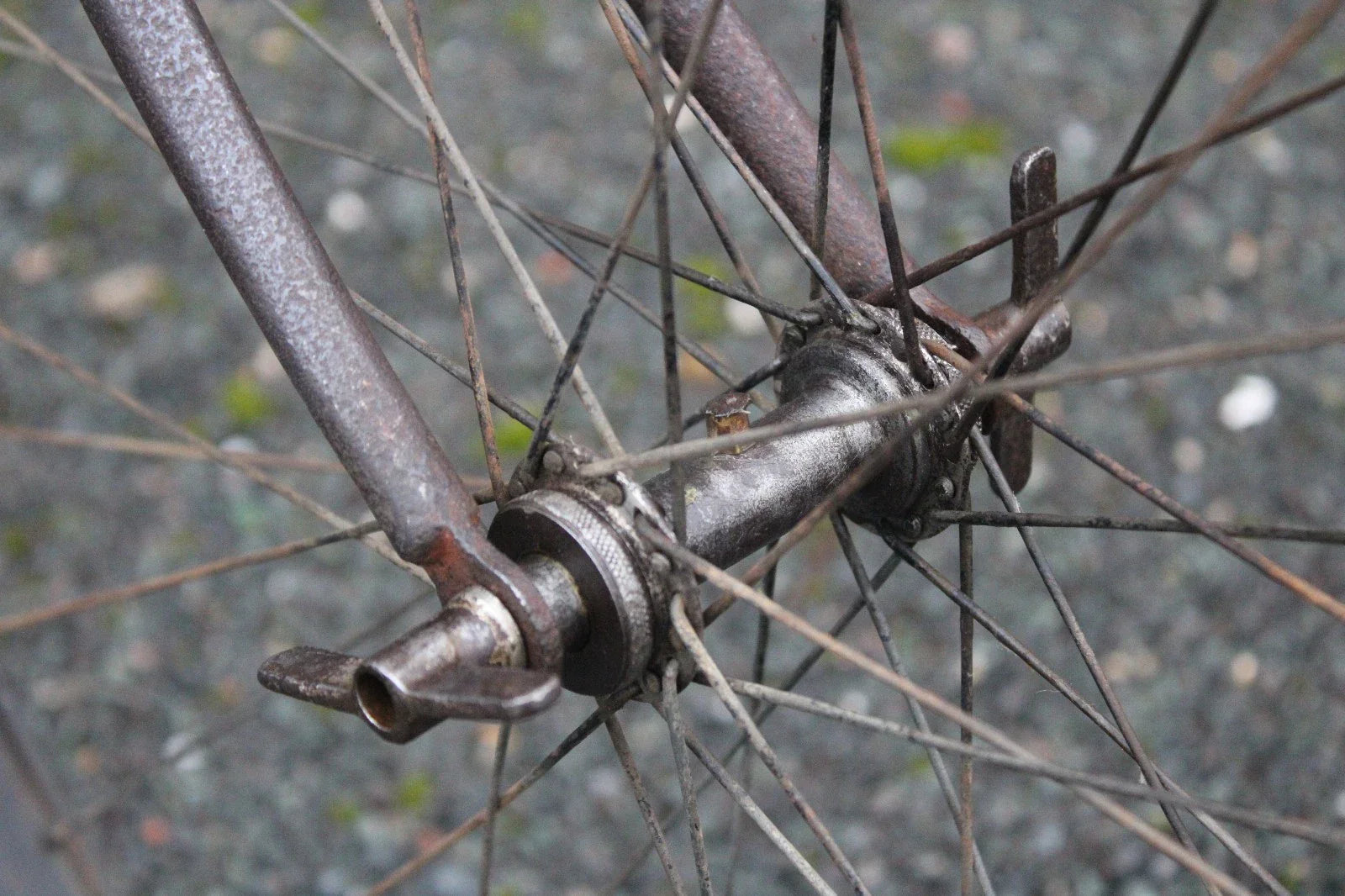 Vélo de course ancien AUTOMOTO – 1922-1923 – Old Bike / Bici d’époque