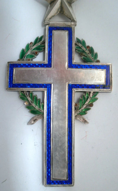 Superbe Croix d’aumônier de l’Armée – Modèle 1891 – Argent et émail