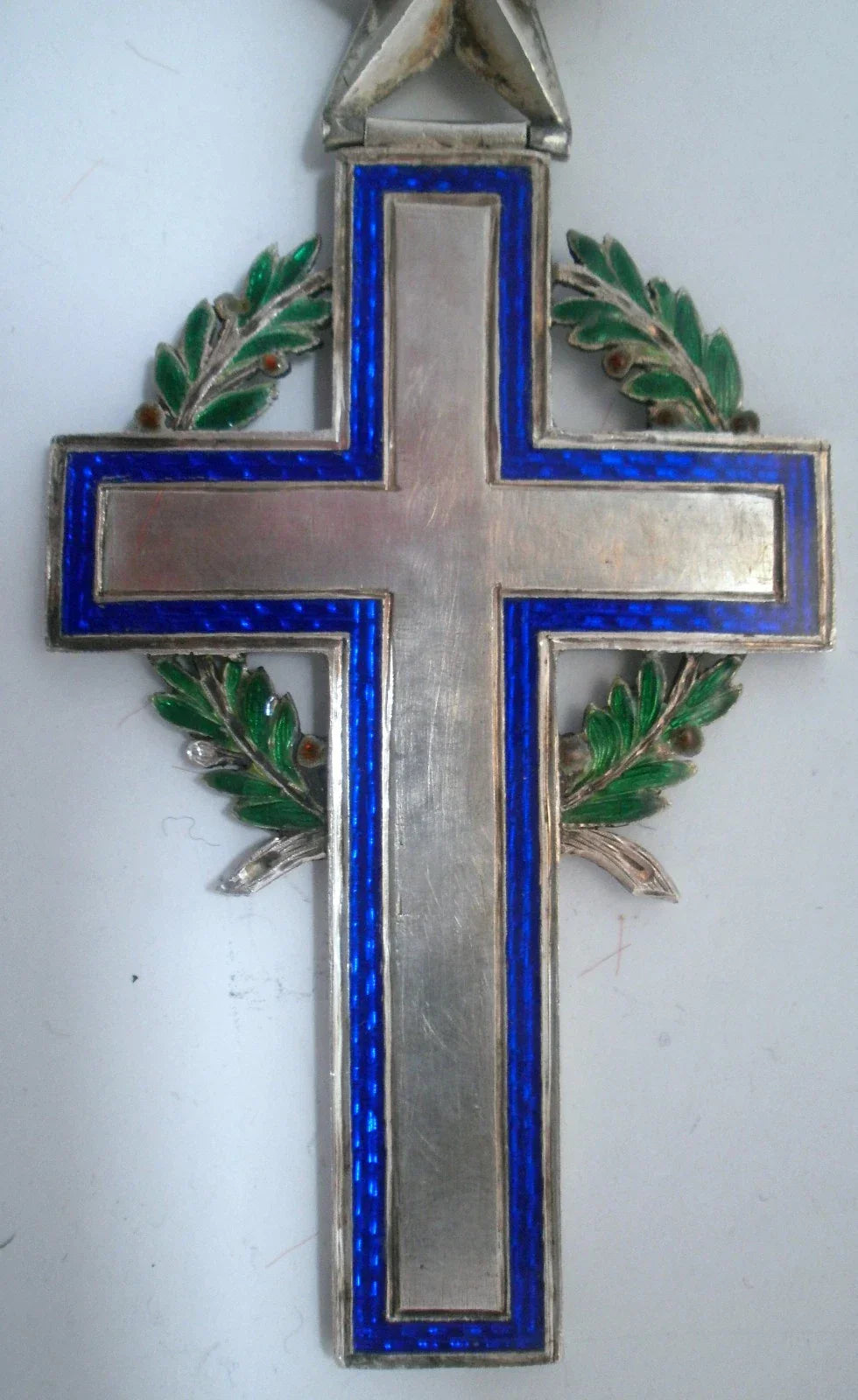 Superbe Croix d’aumônier de l’Armée – Modèle 1891 – Argent et émail