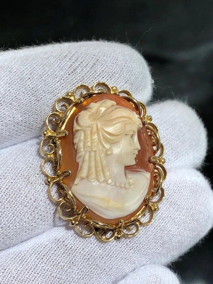Broche Camée Vintage