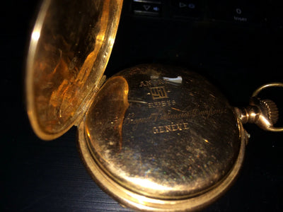 Montre Fritz Brandt Genève – Or 18K & Spirale Breguet