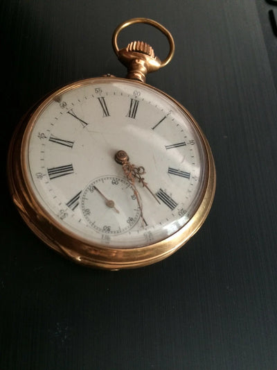 Montre Fritz Brandt Genève – Or 18K & Spirale Breguet