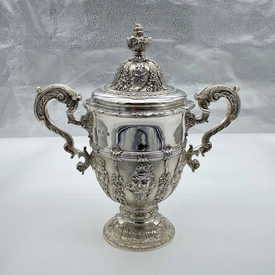 Tasse & Housse en Argent Sterling – Edward VIII